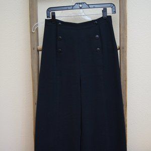 Women's wide leg navy dress pants sz 6